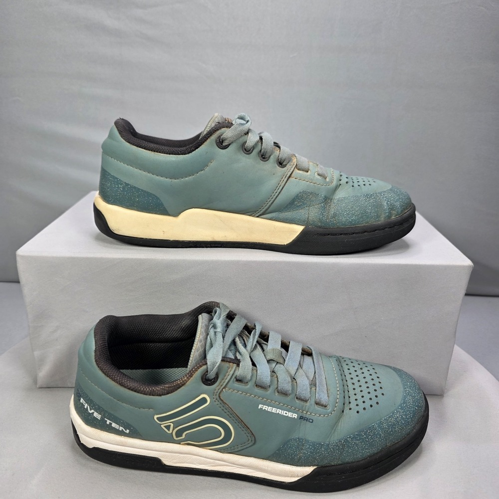 Adidas Five Ten Freerider Pro Bike Shoes Sneakers Hazy Emerald Women's Size 9